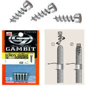 Набор грузил G7 Tungsten Screw Sinker (упаковка)