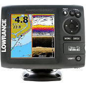 Эхолот-картплоттер Lowrance Elite-5 CHIRP (83/200+455/800kHz)