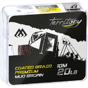 Поводочный плетеный шнур Mikado Territory Coated Braid Premium