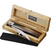 Нож складной филейный Opinel №10 VRI Folding Slim Blond Horn