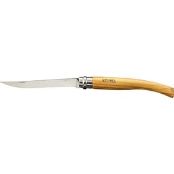 Нож складной филейный Opinel №12 VRI Folding Slim Olivewood