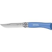 Нож складной Opinel №7 VRI Colored Tradition Sky blue