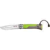 Нож складной Opinel №8 VRI OUTDOOR Earth-green