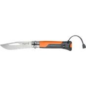 Нож складной Opinel №8 VRI OUTDOOR Orange