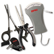Набор Rapala RTC-6PFSС (плоскогубцы, щипцы, безмен, кусачки)