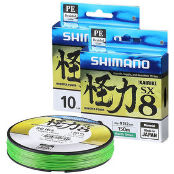 Леска плетеная Shimano Kairiki PE SX8