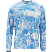 Термофутболка Simms SolarFlex LS Crewneck  Print