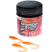 Приманка съедобная Takedo Crazy Minnow Pig Tail