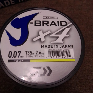Обзор плетеного шнура Daiwa J-Braid X4