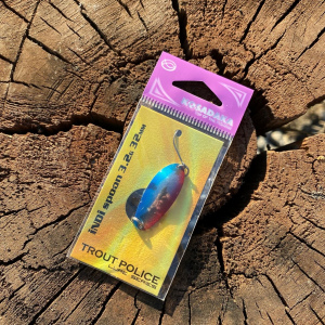 Блесна Kosadaka Trout Police Indi Spoon - еще один топ среди форелевых приманок.