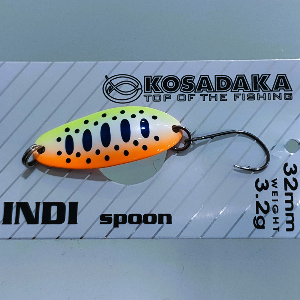 Обзор блесен Kosadaka Trout Police Indi Spoon. Универсальное «железо»