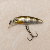 Воблер Tsuribito Baby Minnow 30F.