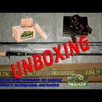 Распаковка посылки из интернет-магазина Fmagazin с спиннингом Maximus Manic Cast 20ML, катушкой Daiw