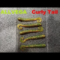 Видеообзор классной приманки Allvega Curly Tail по заказу Fmagazin