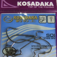 Видеообзор офсетных крючков Kosadaka Soi.