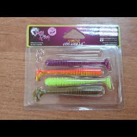 Видео обзор силиконовых приманок Crazy Fish Vibro Worm 3.4 по заказу fmagazin.ru