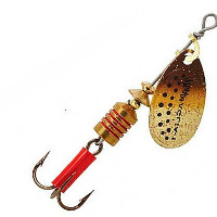 Видеообзор блесны Mepps Aglia Brown Trout по заказу Fmagazin.
