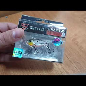 Видео обзор приманки Sprut Uma Vib 43 по заказу fmagazin.ru