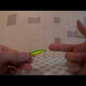 Видеообзор воблера Jackall Tiny Fry по заказу Fmagazin