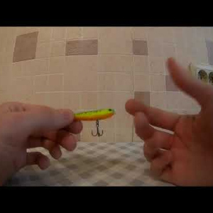 Видеообзор воблера Tsuribito Pencil по заказу Fmagazin