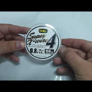 Обзор плетенки Duel PE Super X-Wire 4 по заказу интернет-магазина fmagazin.ru