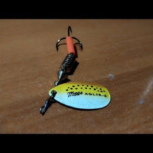 Видеообзор вертушки Mepps Aglia Brown Trout №3 по заказу Fmagazin
