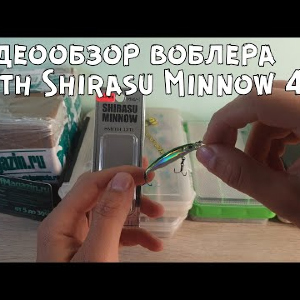 Видеообзор воблера Smith Shirasu Minnow 40S по заказу с Fmagazin