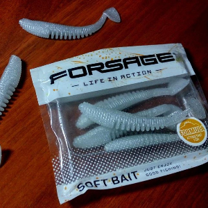 Видеообзор съедобной резины Forsage Tasty Shad по заказу Fmagazin