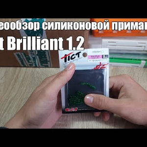 Видеообзор силиконовой приманки Tict Brilliant 1.2 по заказу с Fmagazin