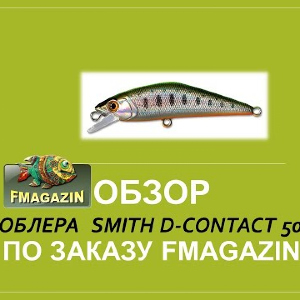 Обзор воблера Smith D-Contact 50 S