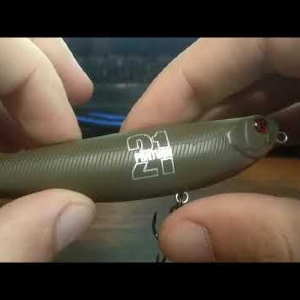 Обзор воблера Pontoon 21 ZanyZag SL для интернет магазина Fmagazin
