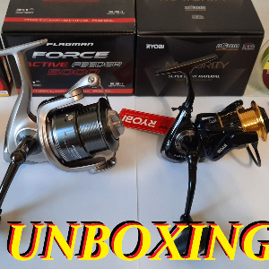 Unboxing посылки с катушками и плетеной леской Волжанка Метеор по заказу Fmagaz