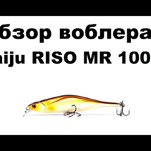 Видеообзор воблера  Kaiju Riso MR100SP по заказу интернет-магазина Fmagazin.