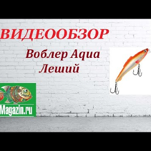 Видеообзор Воблера Aqua Леший по заказу Fmagazin.