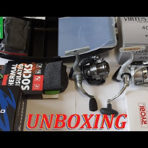 Unboxing посылки с катушками Ryobi и Okuma по заказу Fmagazin.