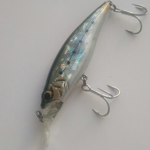 Распаковка посылки с воблером Cultiva Rip'n Minnow 80S по заказу Fmagazin
