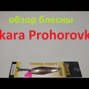 Видеообзор блесны Akara Prohorovka по заказу Fmagazin