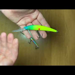 Unboxing воблера German GG Long 110 мм