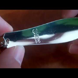 Распаковка блесны Kuusamo Professor 3, 75/12