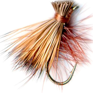 Распаковка посылки с мушкой PFG Elk Hair Caddis Dark Brown по заказу Fmagazin
