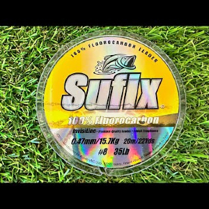 Обзор флюорокарбоновой лески Sufix Invisiline Clear New по заказу Fmagazin