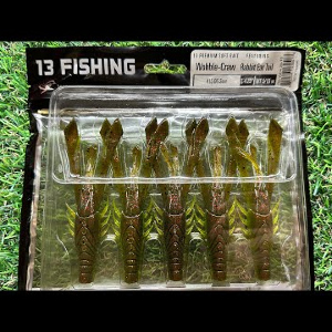 Обзор силиконовой приманки 13 Fishing Wobble Craw по заказу Fmagazin