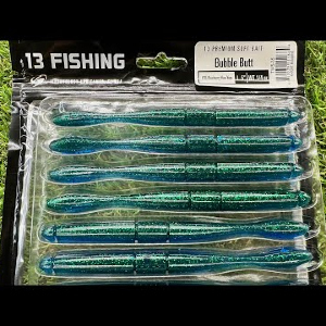 Обзор силиконовой приманки 13 Fishing Bubble Butt Worm по заказу Fmagazin